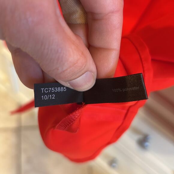 🔥🔥FIRE SALE🔥🔥 THE LIMITED tomato red blouse, size M - Picture 7 of 9